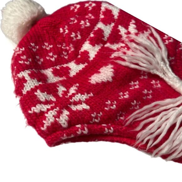 Fairaisle Winter Bomber Hat - Picture 7 of 9